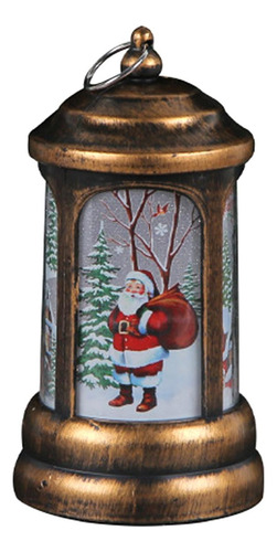 Linterna De Mesa Navideña, Luz Led, Adorno Navideño,