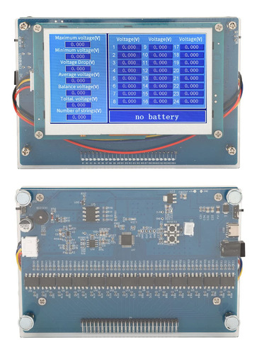 Comprobador Bateria 1 24 Cuerda 2v 4,5 Pcb Acrilico Facil