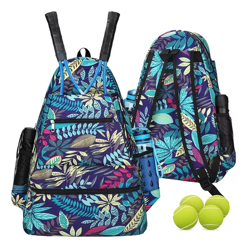 Cosmos - Raquetas de pádel bolsa de pádel para tenis, mochila para raquetas  de pádel, bolsa de almacenamiento para hombre y mujer, equipo de pádel con  bolsillo de malla para 2 palas