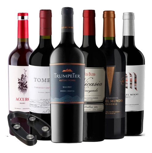 Vino Trumpeter Tomero Minni + Mix + Accesorio De Regalo 