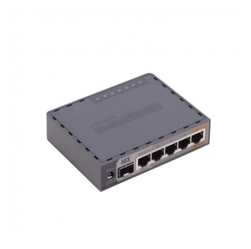 Hexs -mikrotik 1-sfp 5-1000 1-poe | Compratecno | Factura