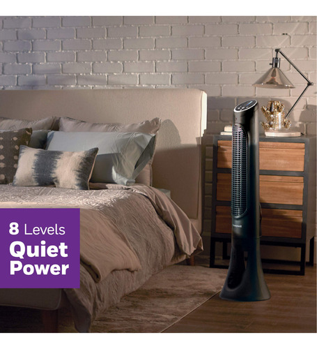 Ventilador Tipo Torre Honeywell Quietset Para Toda Habitació