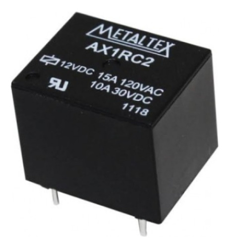400pç - Rele Ax1rc2 12vcc 15a - Metaltex
