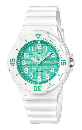 Reloj Para Mujer Casio Lrw-200h-3cv Blanco