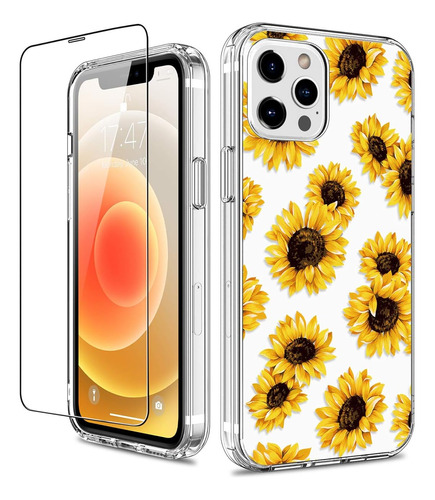 Funda Giika Para iPhone 12 Pro Max Sunflowers