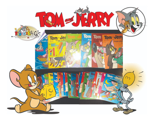 Coleção Completa Tom & Jerry /1 -16/ebal/1980/relíquia/banca (Usado)