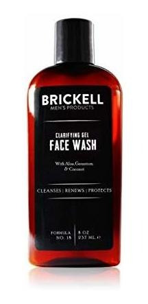 Brickell Hombres Clarifying Gel Face Wash For Men, 6lp9g