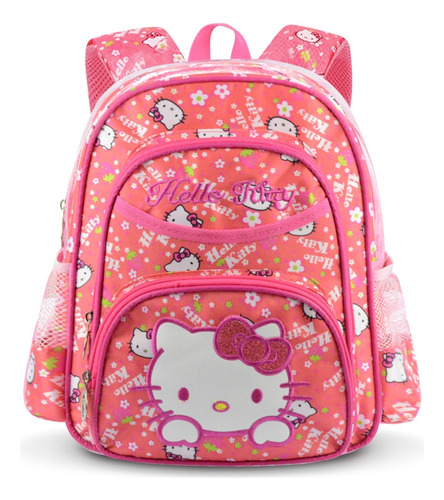 Hello Kitty Mochila Escolar Infantil De Diseño Animado