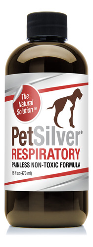 Petsilver Solucion Respiratoria Con Plata Quelatada, Para Ga