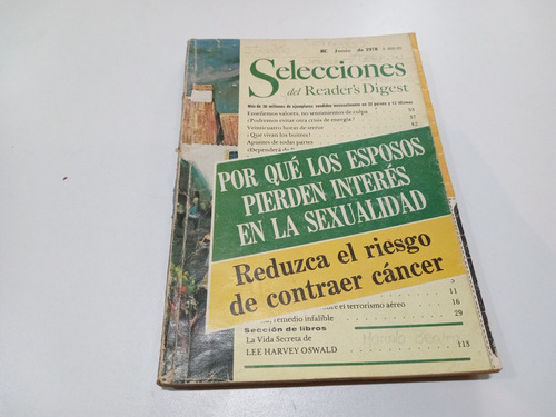 Revista Selecciones Del Readers Digest 1978 Tomo Xv Nº89