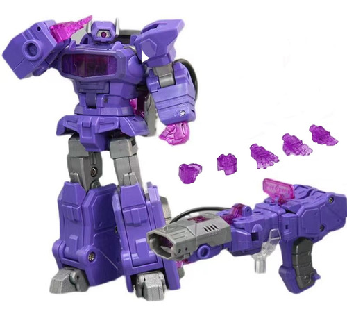 G1 Transformer Shockwave Figura De Acción Pistola Deformada