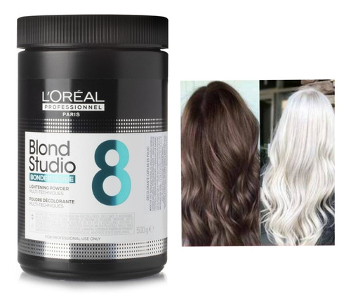 Decolorante Con Protector L'oreal Blonde Studio Mt8 Bonder 