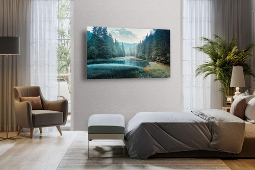 Soporte De Pared Delgado Para Tv Full Motion Samsung 82-8...