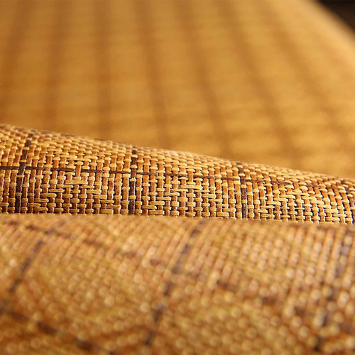 Lençol Com Elástico Home Textile Grid, Tapete De Vime E Bamb