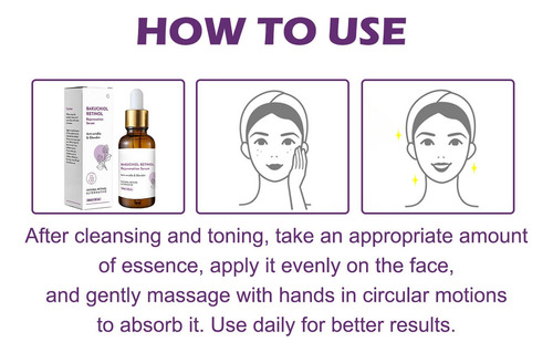 Sérum De Rejuvenescimento Bakuchiol Retinol 30ml Bakuchiol R