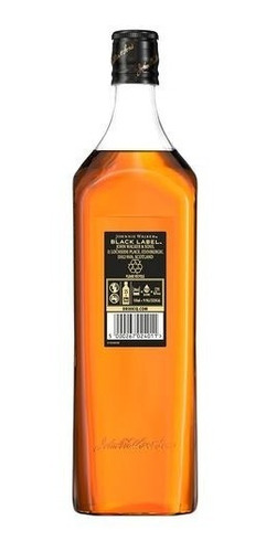 Johnnie Walker Whisky Etiqueta Negra 1 L