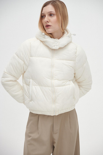 Campera Edwin Mujer Sweet Puffer Abrigo