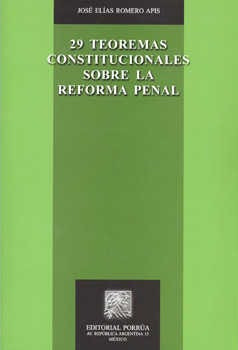 29 Teoremas Constitucionales Sobre La Reforma Pena . 915376