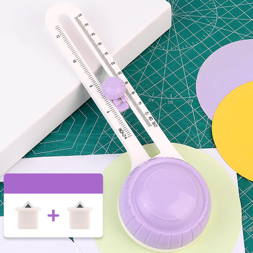 De CĂrculos, Accesorios Para Manualidades De Papel, Violeta