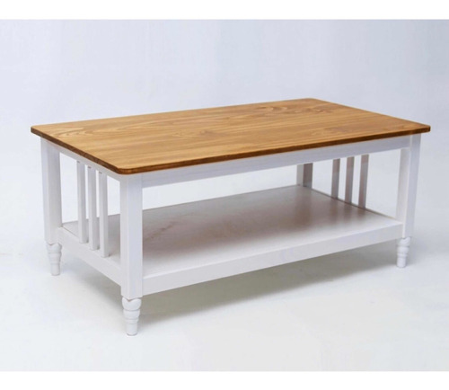 Mesa De Living, Ratona, Madera Maciza, Armado Gratis. Artico