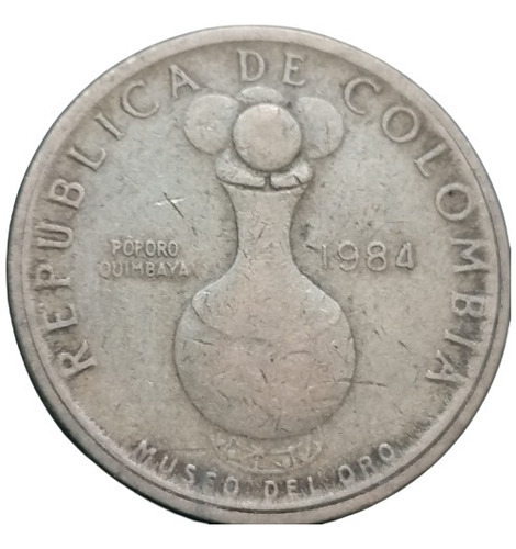 Colombia Moneda 20 Pesos 1984