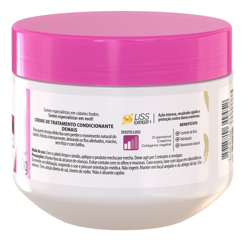 Salon Line Kit Completo Meu Liso Demais 5 Produtos