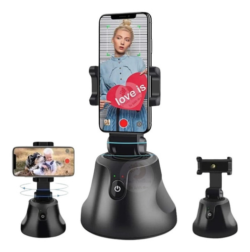 Imagen 1 de 7 de Soporte Celular Selfie Y Seguimiento Automatico 360° Tik Tok