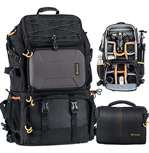 Mochila Profesional Para Camaras Y Accesorios Tarion Negro