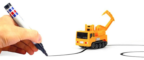 Maquina Autito A Inducción Excavadora De Juguete Constructor