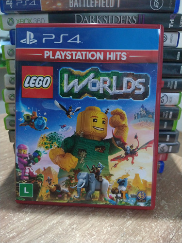 Lego Wolrds Ps4 Mídia Física Original 