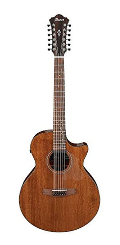 Guitarra Acústica Eléctrica De 12 Cuerdas Ibanez Ae2912 (man