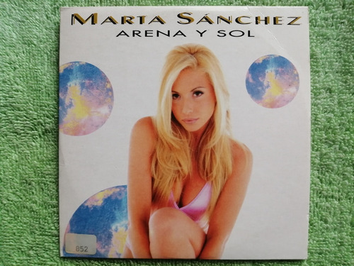 Eam Cd Maxi Single Marta Sanchez Arena Y Sol 1995 Promo