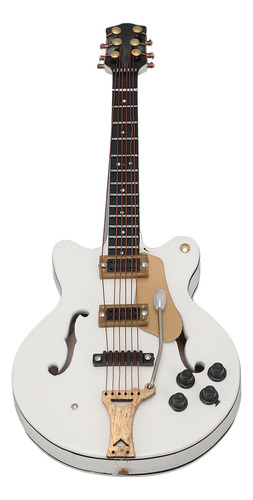 Estuche De Guitarra En Miniatura De Madera Modelo Mini Instr