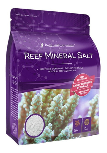 Reef Mineral Salt 800g  Aquaforest Acuarios Marinos Makarios