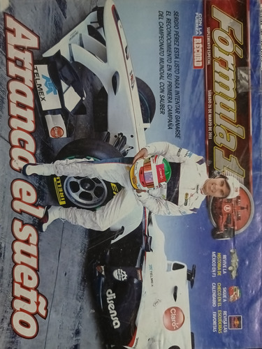 Suplemento Especial Récord Debut Checo Pérez Fórmula 1 2011