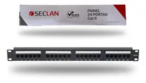 Comprar Patch Panel 24 Portas Cat6 Rj45 Utp Rede Lan Certifica Giga