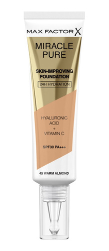 Base Max Factor Pure Foundation Warm Almon 45