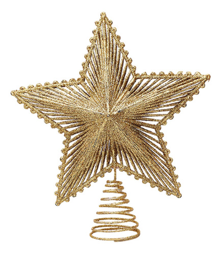 Estrella De Navidad Para Decoración De Árbol De Navidad,