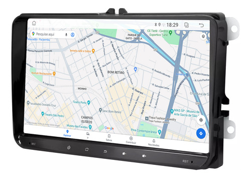 Multimidia Volkswagen Fox 14/21 9p 2gb 64gb Carplay Voz