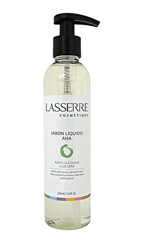 Jabón Líquido Con Acido Glicólico Y Aloe Vera  220ml