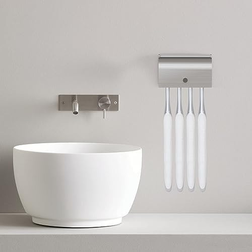 Linkidea Soporte De Pared Para Cepillos De Dientes Con Cubie
