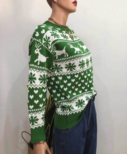 Suéter Navideño De Navidad Ugly Sweater Christmas Tejido 6