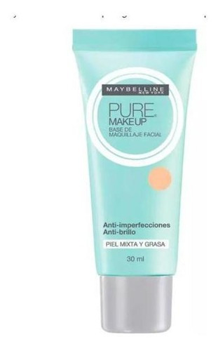 Base de maquiagem Maybelline Pure Make Up Pure Makeup + - 30mL