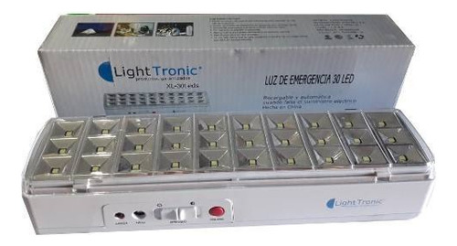 Luz de emergencia Light Tronic XL-30 LED con batería recargable 220V blanca