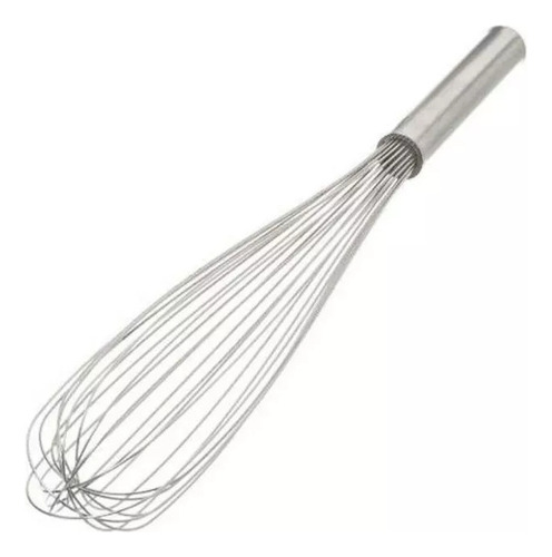 Batidor Inox De Mano 40 Cms Para Chef Pro Alambre Fino