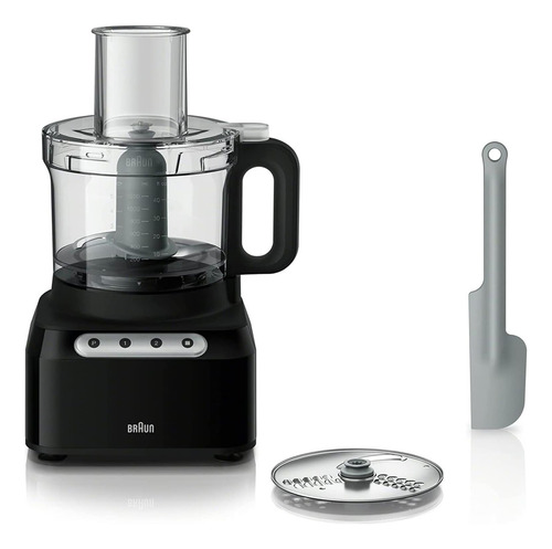 Procesador De Alimentos Braun Fp3101bk Easy Prep De 8 Tazas,