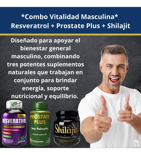 Resveratrol +prostate +shilajit