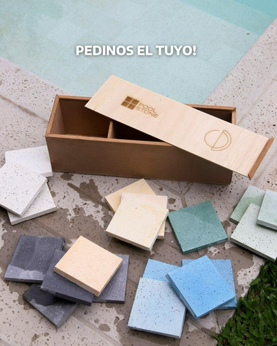 Revestimiento Pool Stone Piedra Bali Muestras Arquitectos