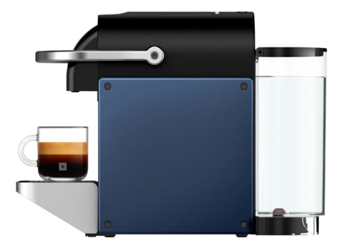 Cafetera Nespresso Pixie Blue Con Aeroccino Azul