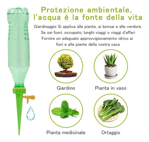 12 Picos De Riego Automático, Bebedero De Plantas,